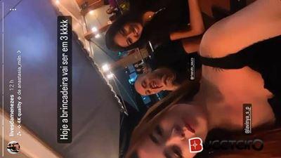 Hoje a brincadeira vai ser a 3 Karlyane Menezes e Lavinya Pinha